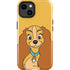 Disney Lady & The Tramp Lady Portrait iPhone 15 Impact Case